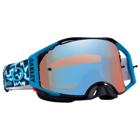 Masque OAKLEY Airbrake MX TLD Blue Lightning – écran Prizm™ MX Sapphire