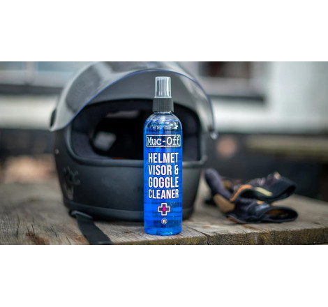 18x Spray nettoyant écran, lunettes et masque Muc-Off 250ml - anti-buée et nettoyage haute performance