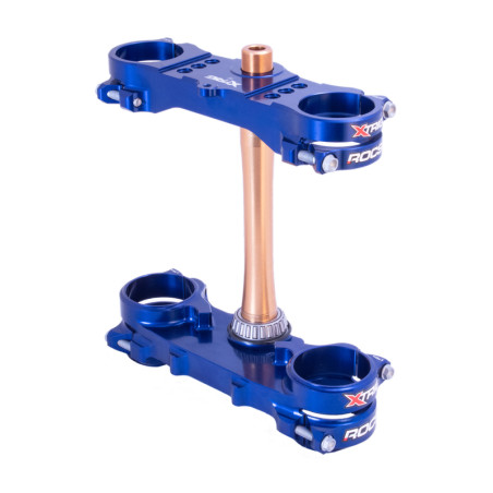Té de fouche XTRIG ROCS Tech - bleu 250/450 YZ-F/XXF