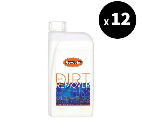 12x Nettoyant filtre à air TWIN AIR Bio Dirt Remover 1L - entretien moto écologique haute performance