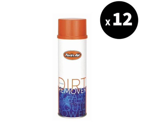 12x Nettoyant filtre à air TWIN AIR Liquid Dirt Remover 500ml - spray entretien moto haute performance