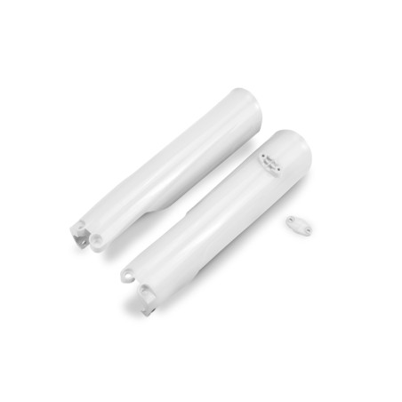 Protections de fourche UFO blanches Husqvarna MC / MC-F 125 à 450 (2024–2025)