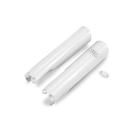 Protections de fourche UFO blanches Husqvarna MC / MC-F 125 à 450 (2024–2025)