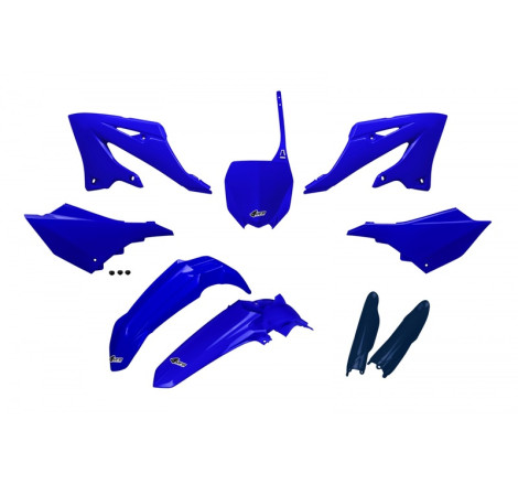 Kit plastiques complet UFO Bleu pour Yamaha YZ 125 / 250 – 2022 à 2025