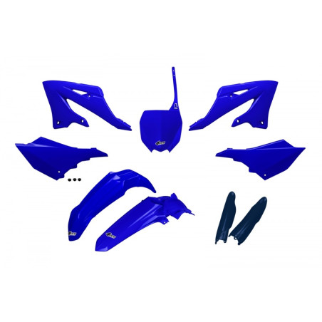 Kit plastiques complet UFO Bleu pour Yamaha YZ 125 / 250 – 2022 à 2025