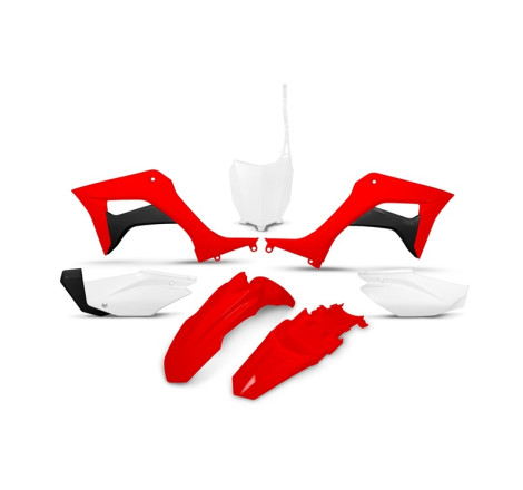 Kit plastiques UFO Rouge pour Honda CRF 110 – 2019 à 2023