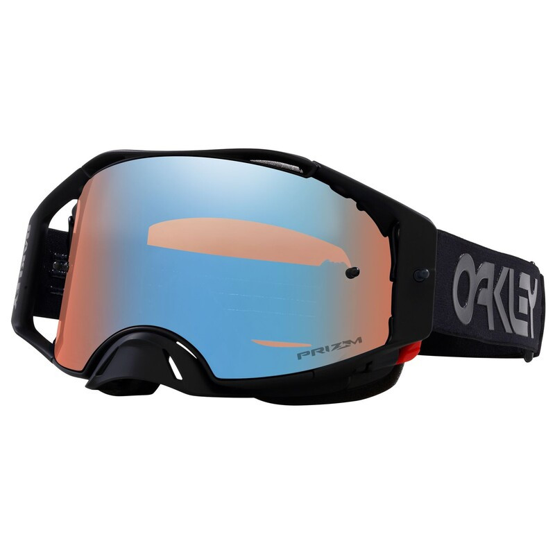 Masque OAKLEY Airbrake MX B1B Blackout – écran Prizm™ MX Sapphire