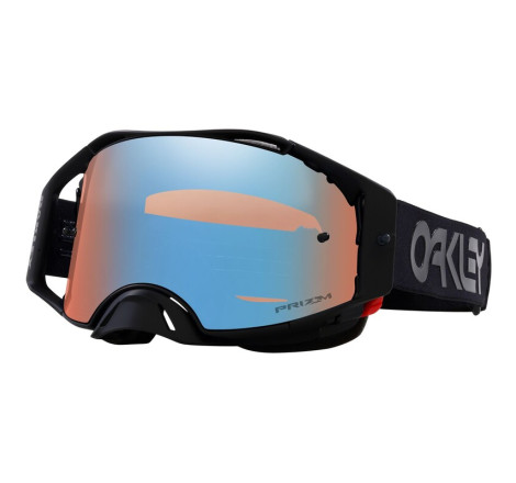 Masque OAKLEY Airbrake MX B1B Blackout – écran Prizm™ MX Sapphire