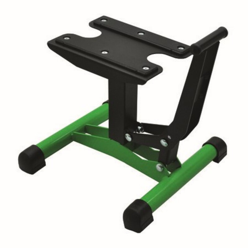Lève-moto RFX x BIHR Pro XTreme vert pour entretien et stockage tout-terrain