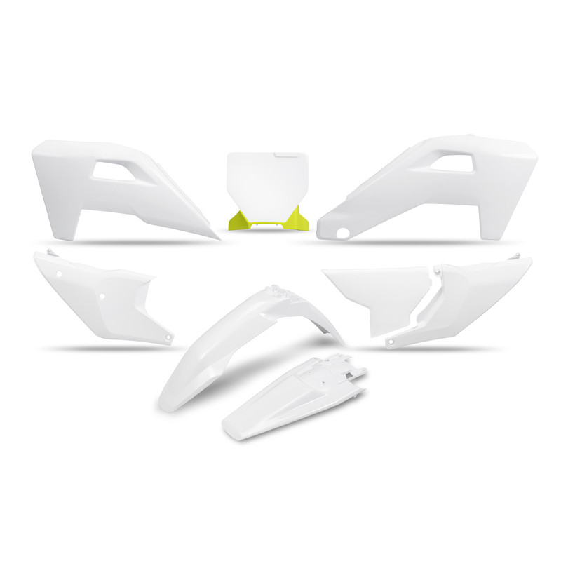 Kit plastiques UFO Blanc OEM pour Husqvarna TC / FC 125 / 250 / 350 / 450 – 2025