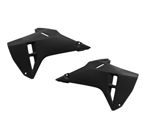 Ouïes de radiateur UFO Noir pour Honda CRF 250/450 2025