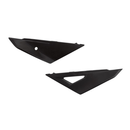 Plaques latérales supérieures UFO noires pour Honda CRF 250 / 450 (2025)