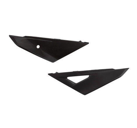 Plaques latérales supérieures UFO noires pour Honda CRF 250 / 450 (2025)