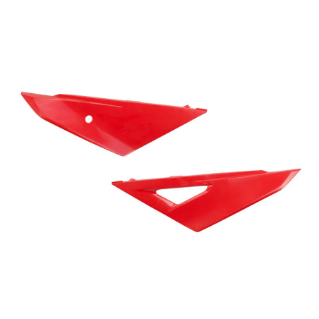 Plaques latérales supérieures UFO rouges pour Honda CRF 250 / 450 (2025)