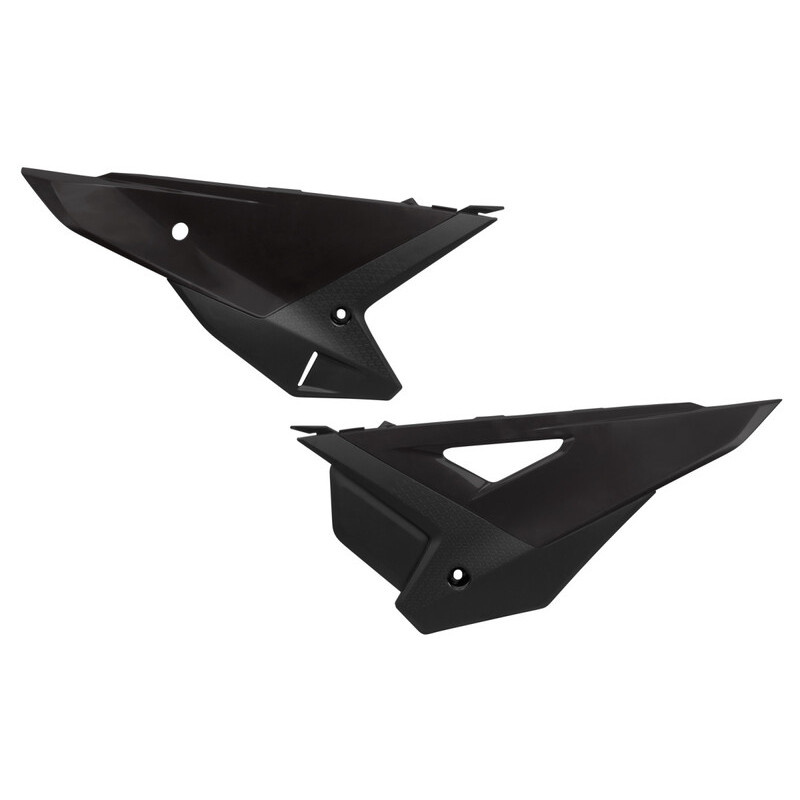 Kit plaques latérales UFO complet noir pour Honda CRF 250 / 450 (2025)