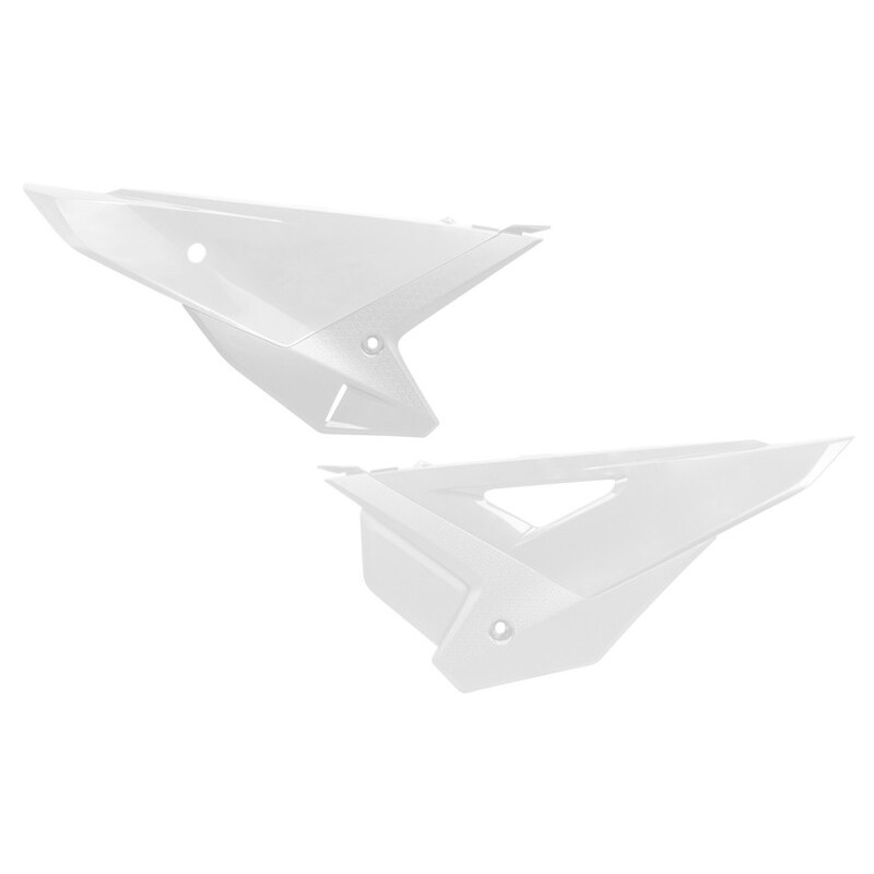 Kit plaques latérales UFO complet blanc pour Honda CRF 250 / 450 (2025)