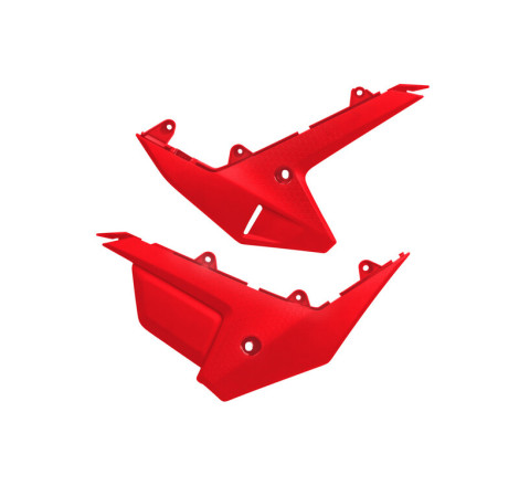 Plaques latérales inférieures UFO rouges pour Honda CRF 250 / 450 (2025)