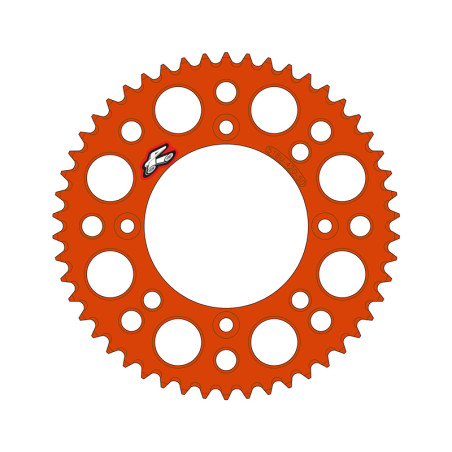 Couronne RENTHAL 48 dents aluminium ultra-light anti-boue pour 65 SX 2025
