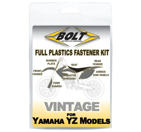 Kit visserie plastiques BOLT