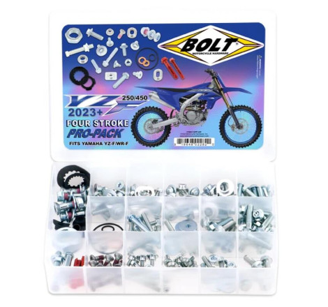 Kit visserie plastiques BOLT Pro Pack