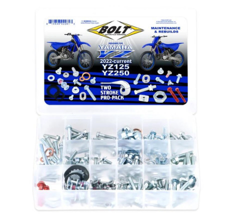Kit visserie plastiques BOLT Pro Pack
