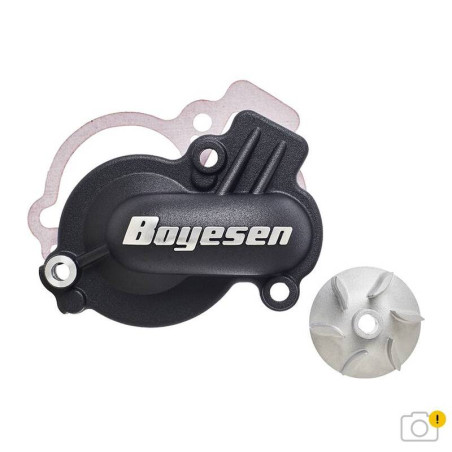Couvercle de pompe à eau + turbine BOYESEN SuperCooler - bleu 125/250 SX/TC/MC