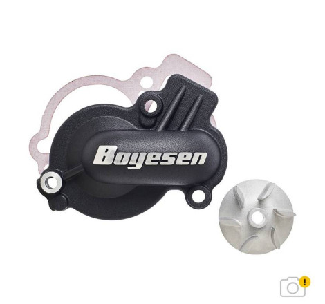 Couvercle de pompe à eau + turbine BOYESEN SuperCooler - bleu 125/250 SX/TC/MC