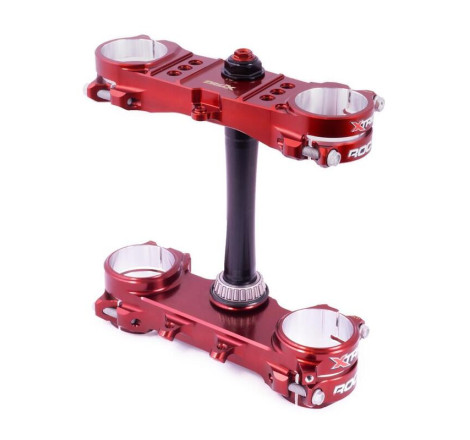 Té de fouche XTRIG ROCS Pro pour kit KYB - marron 125/250/350/450 SX/SX-F/TC/FC