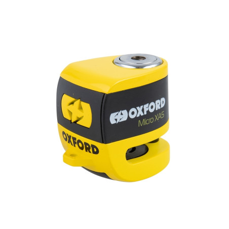 Bloque-disque OXFORD XA5 Alarm - jaune & noir