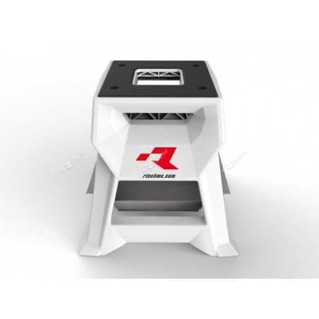 Lève-moto TT Racetech R15 blanc pour entretien et stockage tout-terrain