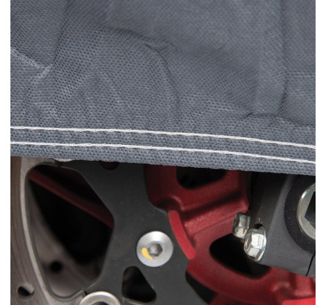 Housse de protection intérieur OXFORD Dormex noir/argent - moto / scooter - M