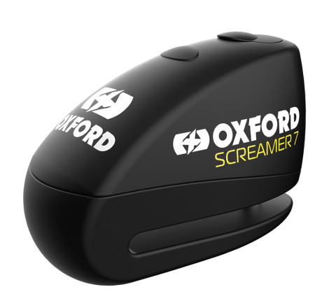 Bloque-disque OXFORD Screamer 7 - Ø7mm noir