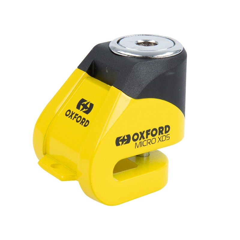 Bloque-disque OXFORD XD5 - 5mm jaune/noir