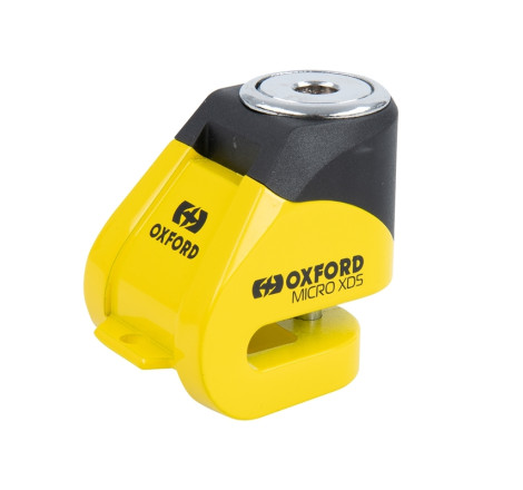 Bloque-disque OXFORD XD5 - 5mm jaune/noir