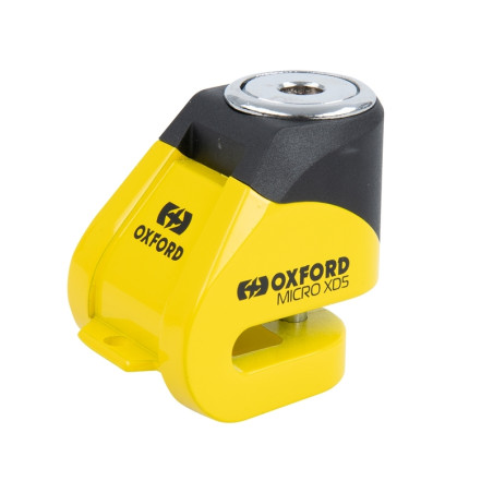 Bloque-disque OXFORD XD5 - 5mm jaune/noir
