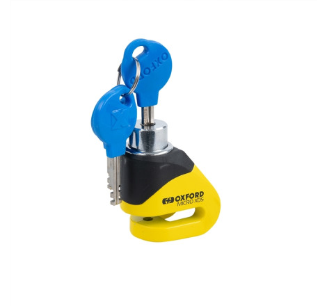 Bloque-disque OXFORD XD5 - 5mm jaune/noir