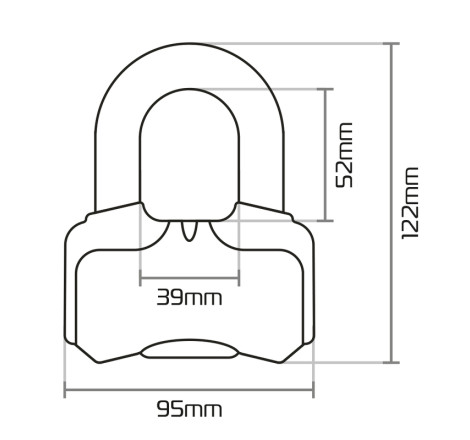 Bloque-disque OXFORD Nemesis - 16mm