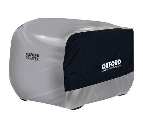 Housse de protection extérieur OXFORD noir/argent - Quad - L