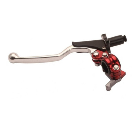 Ensemble levier d'embrayage RFX Race universel 4 Temps rouge pour moto cross et enduro