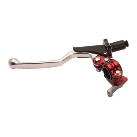 Ensemble levier d'embrayage RFX Race universel 4 Temps rouge pour moto cross et enduro