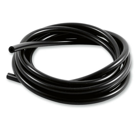 Durite de mise à l'air SAMCO pour carburateur silicone noir 3m - Øint. 3mm / Øext. 7mm