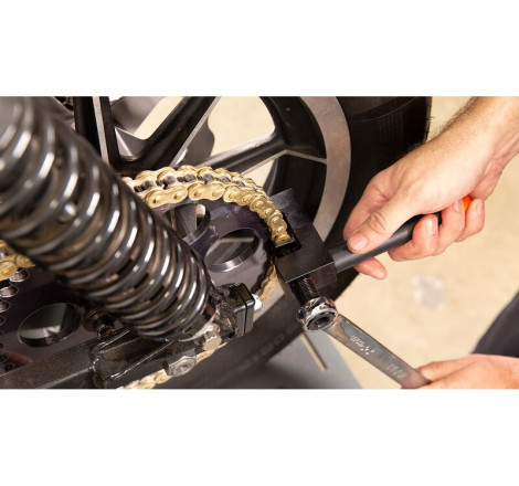 Outil Rive/Dérive Chaîne MOTION PRO | Démontage et Rivetage de Chaîne Moto