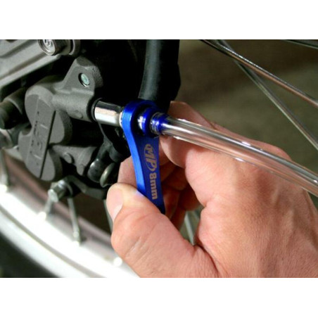 Mini Purgeur de Frein MOTION PRO 8 mm avec Clapet Anti-Retour et Durite Intégrée