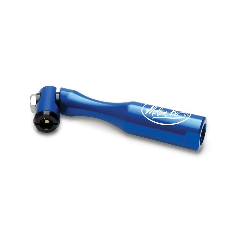 Embout Coudé MOTION PRO pour Gonflage | Adaptateur de Valve Pneus Moto