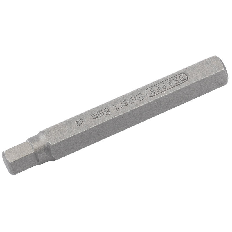 Embout de Rechange DRAPER 6 Pans 8 mm x 75 mm | Embout Hexagonal Long