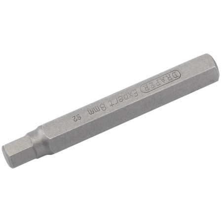 Embout de Rechange DRAPER 6 Pans 8 mm x 75 mm | Embout Hexagonal Long