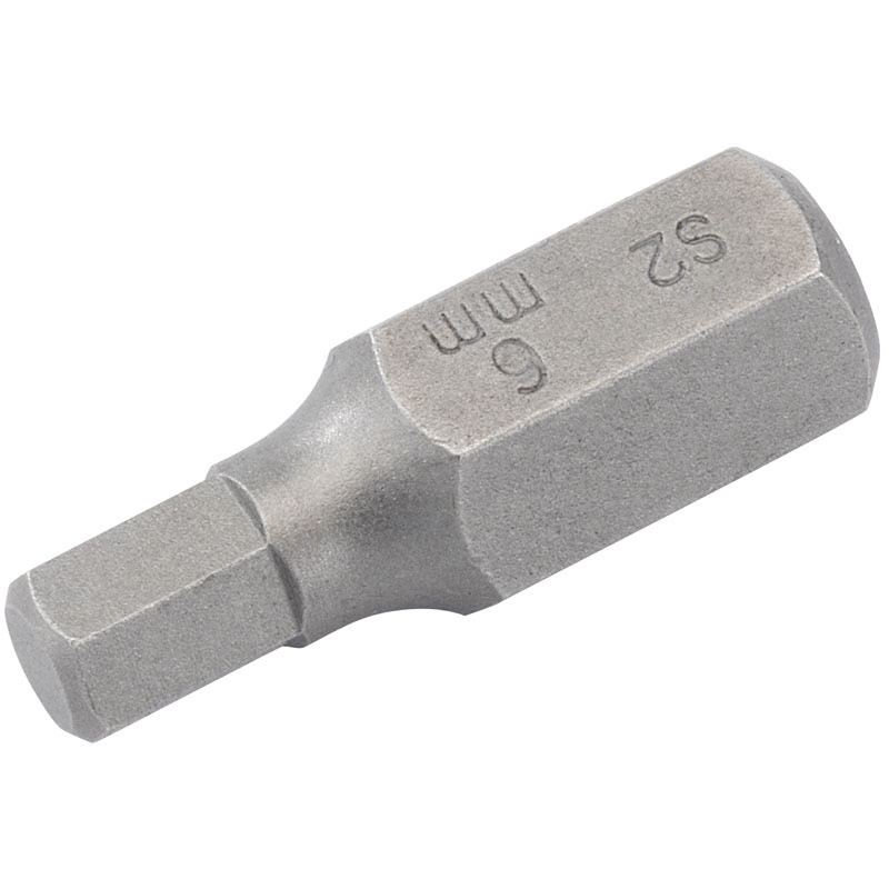 Embout de Rechange DRAPER 6 Pans 6 mm x 30 mm | Embout Hexagonal Court