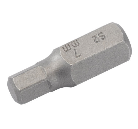 Embout de Rechange DRAPER 6 Pans 7 mm x 30 mm | Embout Hexagonal Court