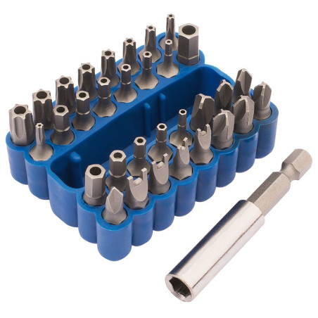 Embouts DRAPER Securit 33 Pièces 1/4" | Coffret Embouts de Vissage Complet