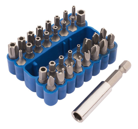 Embouts DRAPER Securit 33 Pièces 1/4" | Coffret Embouts de Vissage Complet